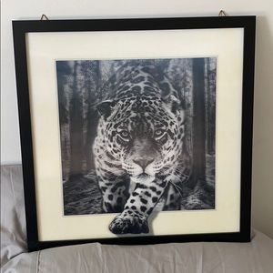 Leopard Lenticular Picture- Framed